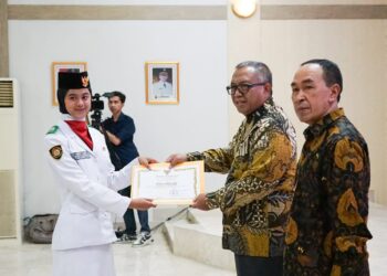 Bupati Marwan Hamami: Paskibra Berkarakter Disiplin, Komitmen dan Loyalitas Tinggi