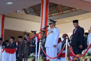 Upacara HUt Ke-78 Republik Indonesia, Bupati Marwan: Momentum Istimewa Kuatkan Nasionalisme dan Patriotisme