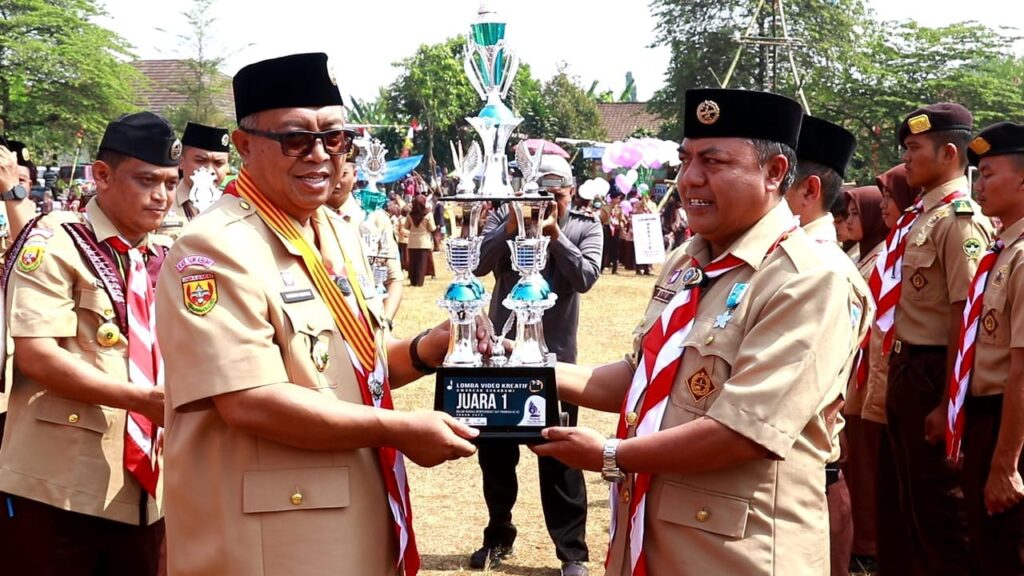 HUT ke-62 Pramuka, Bupati Marwan: Semangat Wujudkan Sumberdaya Manusia Profesional Berwawasan Kebangsaan