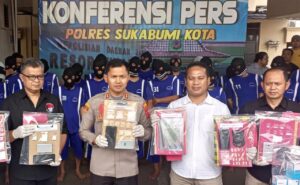 Operasi Antik Lodaya 2023 Polres Sukabumi Kota : 16 Kasus Narkoba Terungkap, Selamatkan 30 Ribu Jiwa