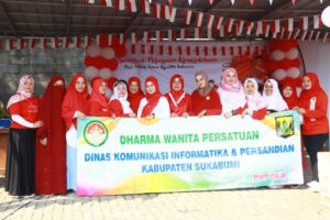 Meriahkan HUT ke-78 RI, Ini Cara Unik Dilakukan Diskominfo Kabupaten Sukabumi