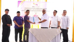Penyerahan Fasun Fasos, Bupati Marwan Minta Dirawat dan Manfaatkan Sesuai Fungsinya
