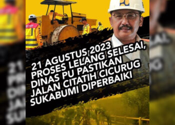 Tanggapi Keluhan Warga, Asep Japar Kadis PU Perbaiki Ruas Jalan Cicatih Cicurug