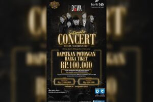 Dapatkan Diskon Spesial Tiket INTIMATE CONCERT DEWA 19 di Kafe Restoe Boemi Braga dari bank bjb