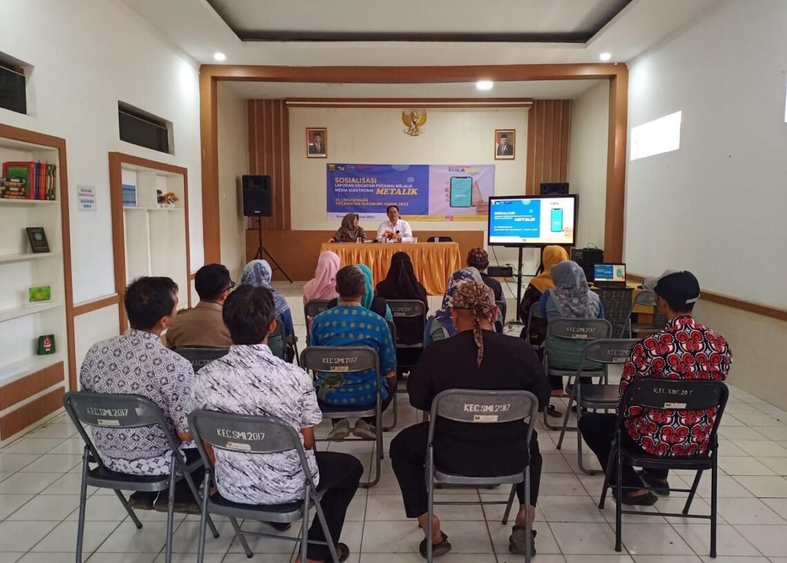 Optimalkan Layanan Publik, Kecamatan Sukabumi Sukabumi Uji Terap Aplikasi Metalik