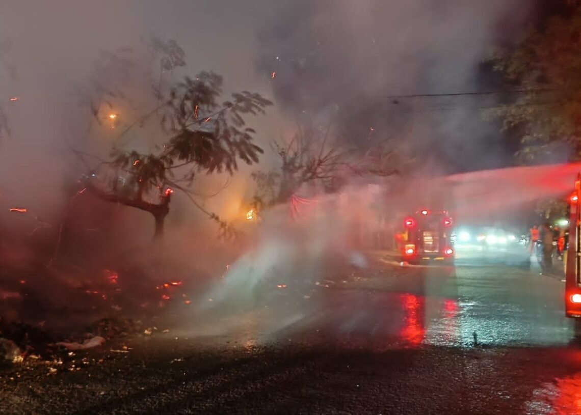Kebakaran di Palabuhanratu Sukabumi, Arus Listrik Kampung Majlis Terputus