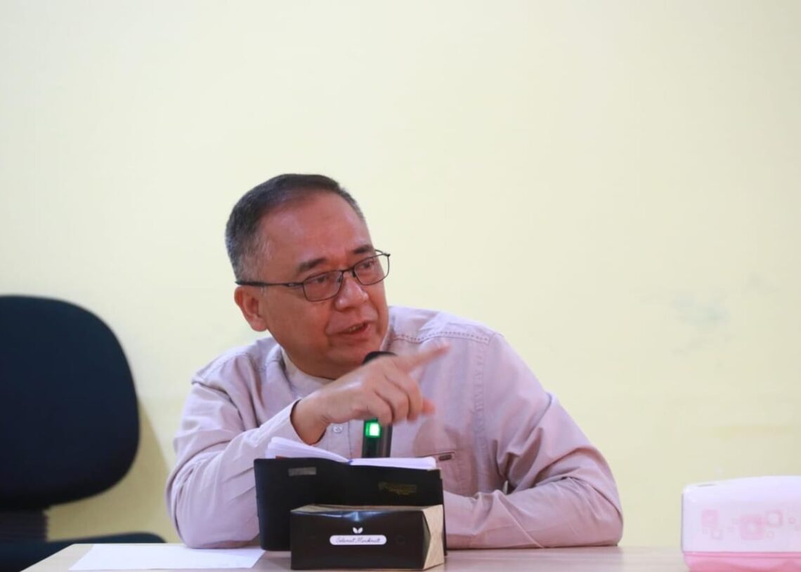 Wabup Iyos Somantri dan Kelompok Tani TNGHS Bahas Pemeberdayaan Sektor Perikanan dan Peternakan