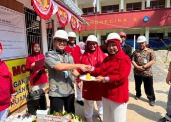 bank bjb Bangun 6 Ruang Kelas Baru di SDN Pondok Cina