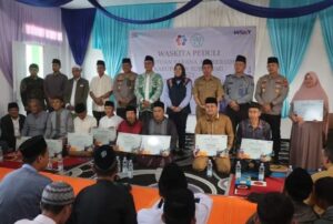 Sekda Ade Suryaman Apresiasi Program Bantuan Sarana Air Bersih PT Waskita Karya Persero TBK
