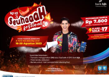 Seru! Banyak Promo bank  bjb di Seuhahhh Festival Kota Bandung