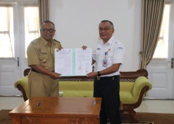 Hibah dan Serah Terima Aset Tetap Tanah, Bupati Marwan: Komitmen Untuk Keselamatan Masyarakat