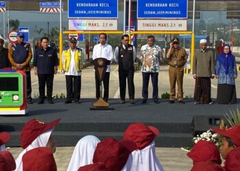 Presiden Jokowi Resmikan Tol Bocimi Seksi II