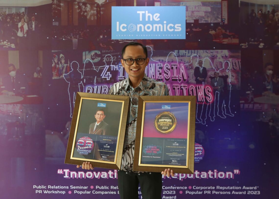 Berhasil Perkuat Reputasi Perusahaan, bank bjb Raih Corporate Reputation Awards 2023 dan PR Person 2023