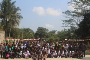 KKM STKIP Bina Mutiara Sukabumi Kampus II Surade di Desa Tanjung Usung Tema Literasi Fisik