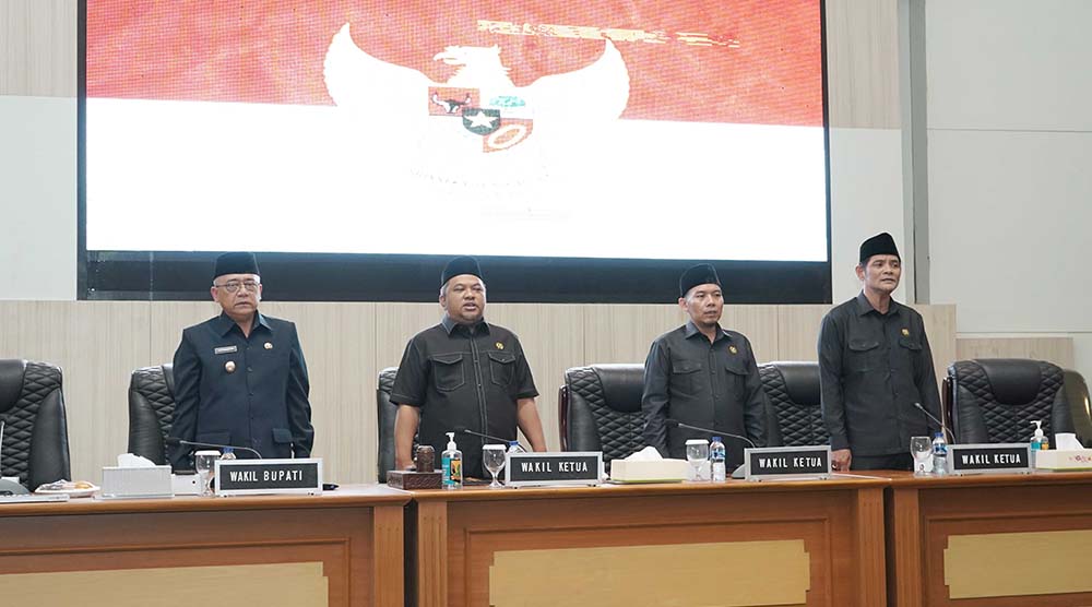 Diisi Empat Agenda, DPRD Kabupaten Sukabumi Gelar Rapat Paripurna ke-16 Tahun 2023