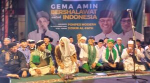 Gema AMIN Bershalawat di Ponpes Al-Fath Sukabumi, Anies Kampanyekan Pelestarian dan Pengembangan Budaya