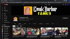 Waduh! Gegara Reuploader Facebook, Youtuber Sukabumi Emak Barbar Family Kehilangan Duit Puluhan Juta