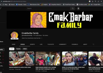 Waduh! Gegara Reuploader Facebook, Youtuber Sukabumi Emak Barbar Family Kehilangan Duit Puluhan Juta