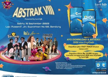 bank bjb Tebar Rewards untuk Pengguna DIGI dan DigiCash di Pentas Seni ABSTRAK VIII