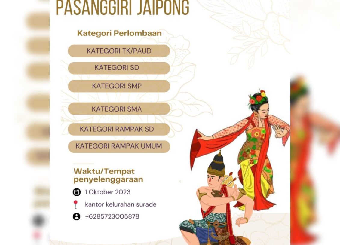 Daftar Yuk! Jampang Warior Dance Entertainment Gelar Pasanggiri Jaipong se-Kabupaten Sukabumi