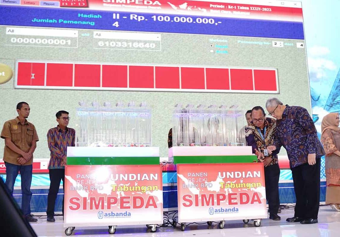 Puluhan Nasabah bank bjb Memenangkan Hadiah Undian Nasional Simpeda di Kota Angin Mamiri