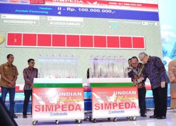 Puluhan Nasabah bank bjb Memenangkan Hadiah Undian Nasional Simpeda di Kota Angin Mamiri