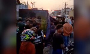 Satu Orang Tewas, Truk Tabrak Sepeda Motor di Cikukulu Sukabumi