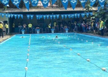 Ratusan Peserta Ikuti Kejuaraan Renang Antar Pelajar se-Sukabumi