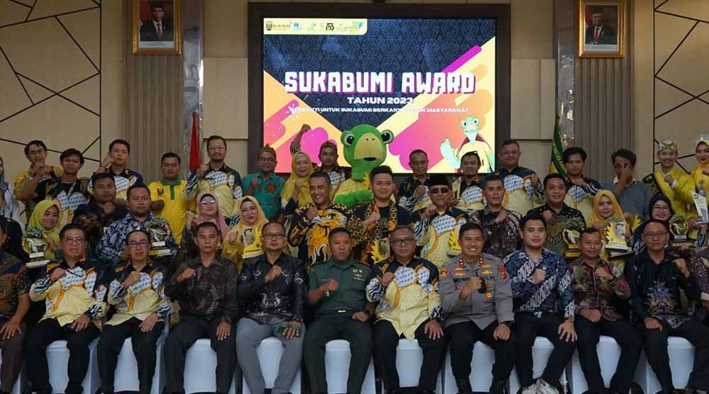 HJKS Sukses! 110 Orang Dianugerahi Penghargaan oleh Pemkab Sukabumi