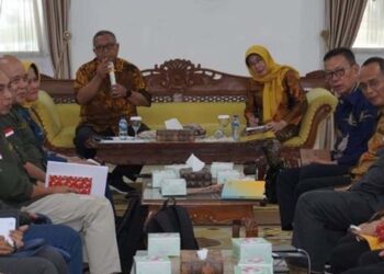 Bupati Marwan Terima Tim UPI, Bahas Kerjasama Pendidikan Penelitian dan Pengembangan SDM