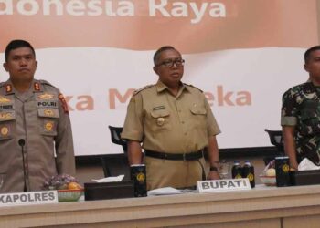 Bupati Marwan: Rakor Lintas Sektoral Upaya Wujudkan Pemilu Aman Damai dan Lancar