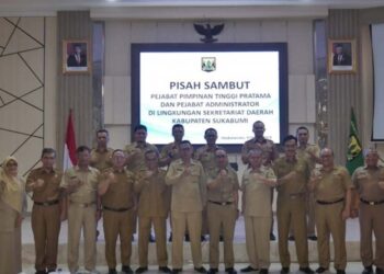 Pesan Sekda Ade Suryaman di Pisah Sambut Pejabat Lingkup Setda: Kuatkan Komunikasi dan Koordinasi