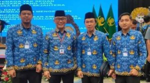 Didampingi Jajaran BKPSDM, Sekda Ade Suryaman Hadiri Rakernas Korpri di Jakarta Utara