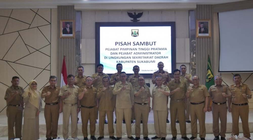 Pesan Sekda Ade Suryaman di Pisah Sambut Pejabat Lingkup Setda: Kuatkan Komunikasi dan Koordinasi