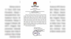 Unduh Dokumennya Disini! DCT Pileg DPRD Kabupaten Sukabumi Diumumkan