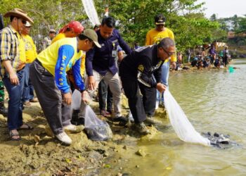 Dihadiri Bupati Marwan, Mancing Bareng Peringati Hari Bakti ke-78 PU ala Dinas PU Kabupaten Sukabumi Berlangsung Meriah