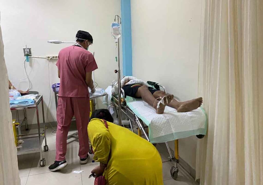 Gegara Gas Bocor Warung Seblak di Cibadak Terbakar, Satu Orang Terluka