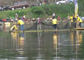Dihadiri Bupati Marwan, Mancing Babarengan Sadulur Hari Bhakti PU Meriah
