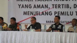 Jelang Pemilu 2024, Wabup Iyos Ajak Semua Pihak Kerjasama Minimalisir Gangguan Kamtibmas