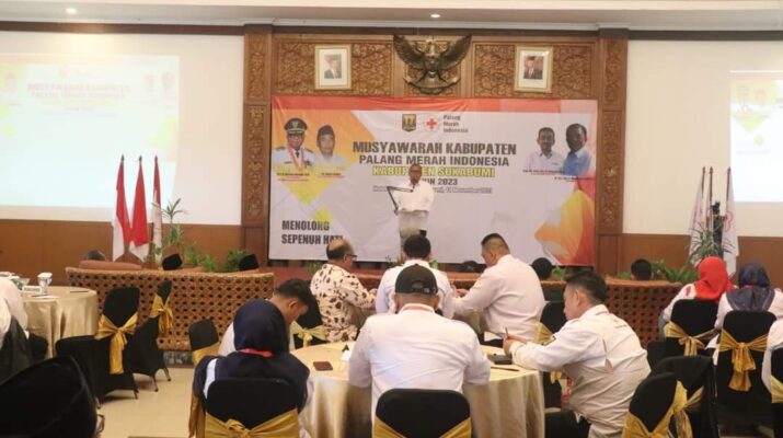 Muskab PMI, Bupati Marwan: Pengurus PMI Harus Miliki Komitmen Memajukan Organisasi Secara Profesional