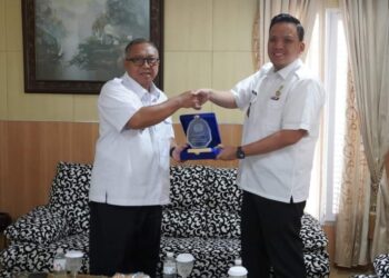 Bahas Penguatan Sinergitas, Kepala Kantor Imigrasi Kelas II Non TPI Sukabumi Temui Bupati Marwan