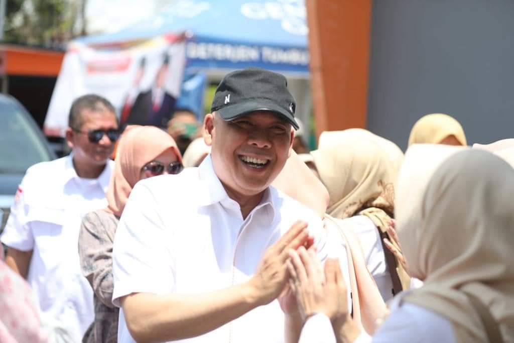 Kampanye Gembira Ala Hergun, Adakan Makan Siang dan Minum Susu Gratis