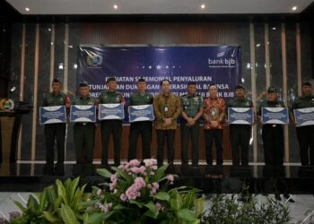 Dukung Kelancaran Tugas Babinsa, bank bjb Salurkan Tunjangan Operasional