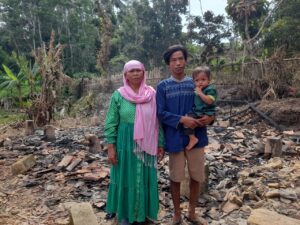 Si Jago Merah Hanguskan Rumah Warga di Cibitung Sukabumi