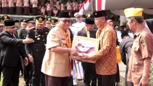 Peringatan Hari Pahlawan Tingkat Kab Sukabumi, Bupati Marwan: jadikan Semangat Dalam Membangun Indonesia