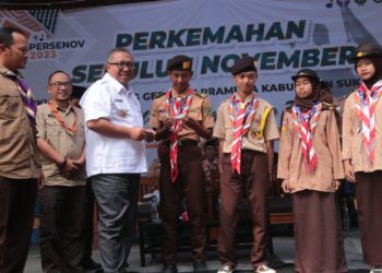 Talkshow Persenov 2023, Bupati Marwan: Pramuka Harus Menjadi Agent Of Change
