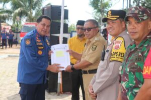 Bupati Marwan Launching Pengoperasian Pos Sektor Damkar dan Penyelamatan Empat Kecamatan