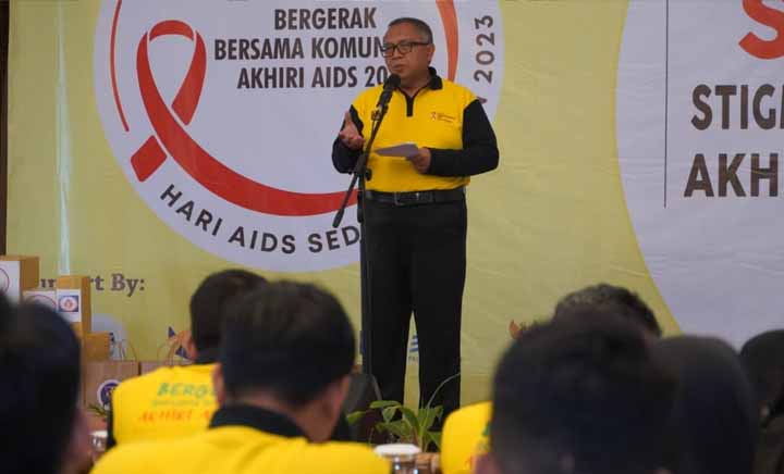 Peringati Hari AIDS, Bupati Marwan Ajak Warga Stop Stigma