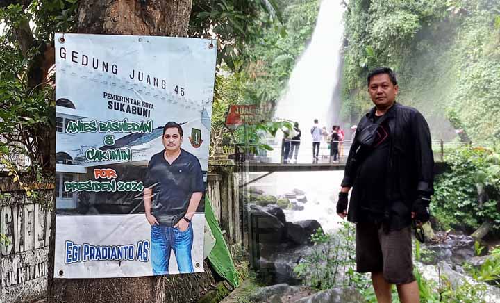 All Out! Suporter Timnas Amin Siap Pasang Ratusan Banner Berukuran Besar di Sukabumi