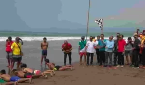 Wabup Iyos Buka Palabuhanratu Lifeguard Tournament 2023 di RTH Citepus